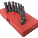 SUNEX TOOL 10 Piece 1/2" Drive SAEImpact Hex Driver Master Set SU2638