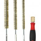 INNOVATIVE PRODUCTS OF AMERICA 9" Bore Brass Brush Set withDrive Handle IP8084