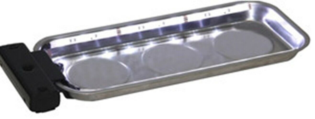GRIP-ON-TOOLS LED Lit Magentic Parts Tray GR67443