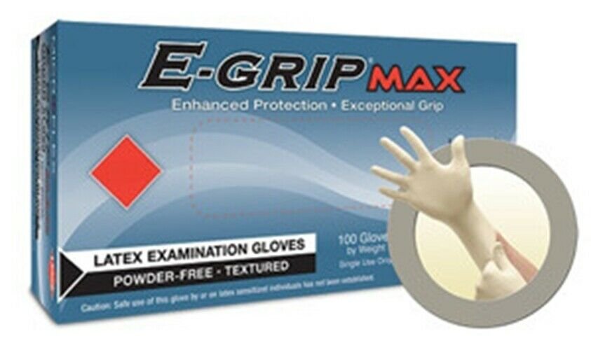 MICROFLEX E-Grip Max- Medium LatexGloves MXL92-M