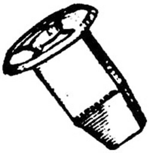 W & E SALES CO PLSTC GROMMET NUT SCREW ANCHOR WE2277