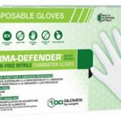 SAS SAFETY CORP Derma Defender Large Skin FeelNitrile Gloves SS66563