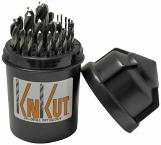 KNKUT 29 Piece Drill Buddy JobberLength Drill Bit Set KW29KK5DB