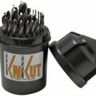 KNKUT 29 Piece Drill Buddy JobberLength Drill Bit Set KW29KK5DB