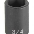 GREY PNEUMATIC 1/2" Drive x 3/4" StandardSocket GY2024R