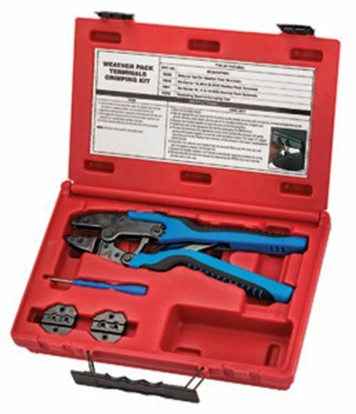 S & G TOOL AID Weather Pack TerminalsCrimping Kit TA18850