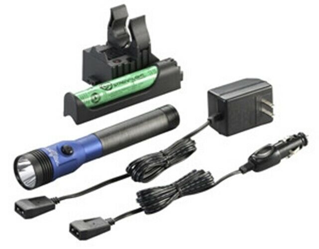 STREAMLIGHT Blue Stinger LED HL AC/DC withPiggyback Charger 800 Lumens SG75476