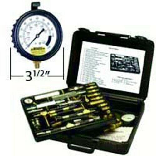S & G TOOL AID Quick Coupler Master FuelInjection Pressure Test Kit TA58000