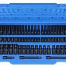 GREY PNEUMATIC  1/4" Surface Drive 72 PieceImpact Socket Set GY9772