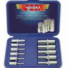 VIM TOOLS 11 Piece Deep External Torx??Socket Set VMVDE418