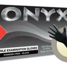 MICROFLEX Onyx- Medium Black NitrileGloves MXN64-M
