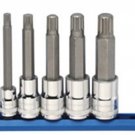 GEARWRENCH 5-Pc 3/8" & 1/2" Drive LongTriple Square Bit Socket Set KD80874