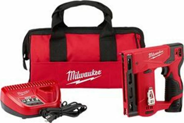 MILWAUKEE M12 3/8" Crown Stapler Kit MWK2447-21
