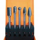 ASTRO PNEUMATIC 5pc Long Double Cut CarbideBurr Set 4.5" AO2185