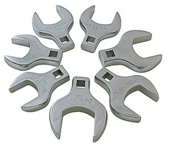 SUNEX TOOL 7 Piece Crowfoot Metric Set34-46MM SU9740