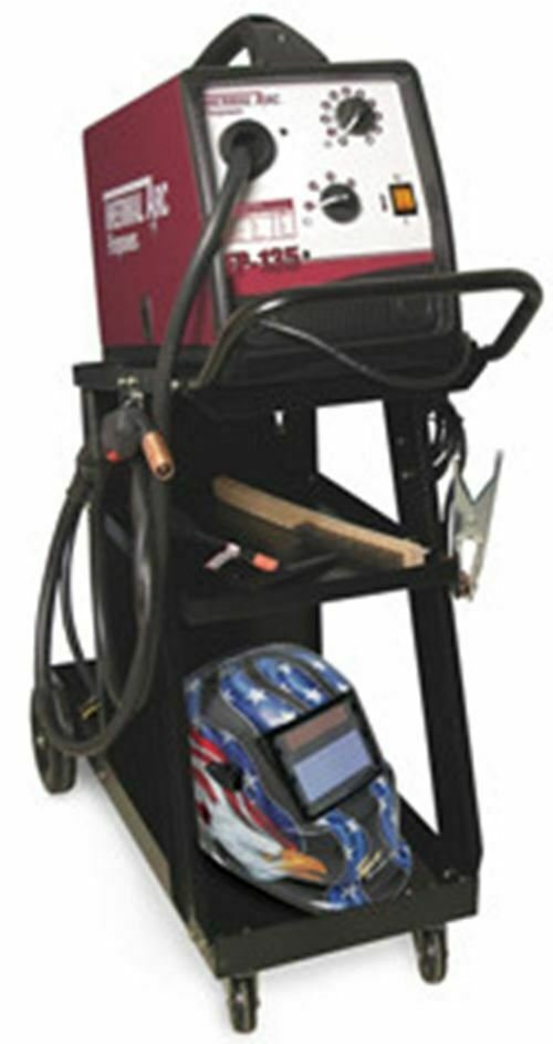 FIREPOWER 135 AMP MIG Welder Kit withCart and Helmet FR1444-0346