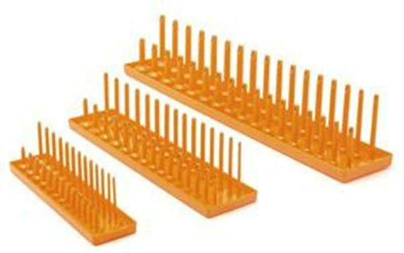 GEARWRENCH 3 Piece Orange SAE Socket Tray Set KD83119