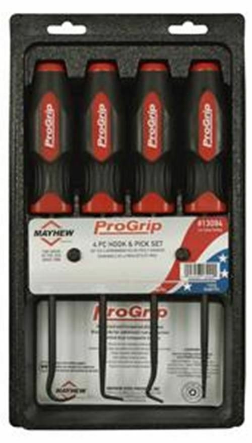 MAYHEW 4 Piece Progrip Hook & PickSet MH13094