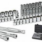 GEARWRENCH 49 Pc 1/2" Dr 6Pt SAE/Metric Deep & Standard Socket Set KD80700D