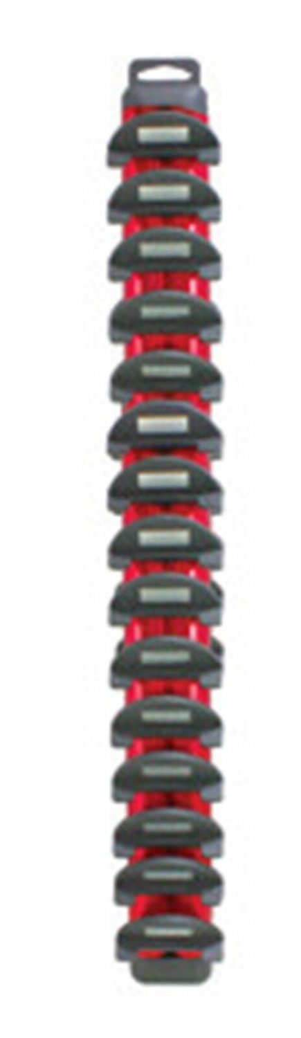 E-Z RED 15 Piece Red Magnetic WrenchRack EZWR1500