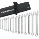 GEARWRENCH 18 Piece SAE Long Pattern NonRatcheting Combo Wrench Set KD81917