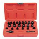 SUNEX TOOL 23 Piece 1/4" Drive MasterMagnetic Set 3/16-1/2 5-15MM SU1818
