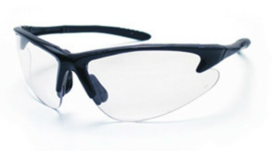 SAS SAFETY CORP DB2 Safety Glasses - BlackFrame W/Clear Lens SS540-0600