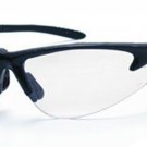 SAS SAFETY CORP DB2 Safety Glasses - BlackFrame W/Clear Lens SS540-0600
