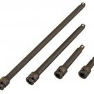 SUNEX TOOL 4 Piece 3/8" Drive ImpactWobble Extension Set SU3504