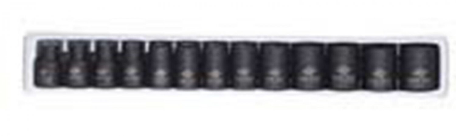 SUNEX TOOL 13 Piece 3/8" Drive StandardImpact Socket Set 7MM-19MM SU3358