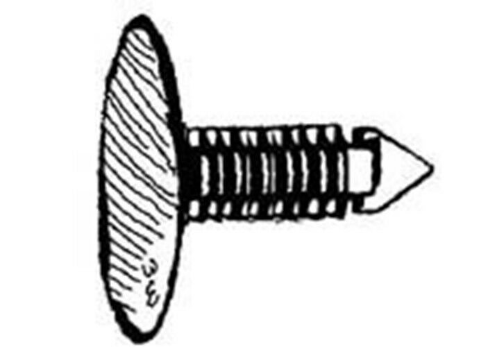 W & E SALES CO BUMPER FASCIA CLIPFORD 81 & UP WE2461