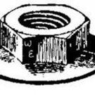 W & E SALES CO 5MM HEX FLANGE NUT WE5938