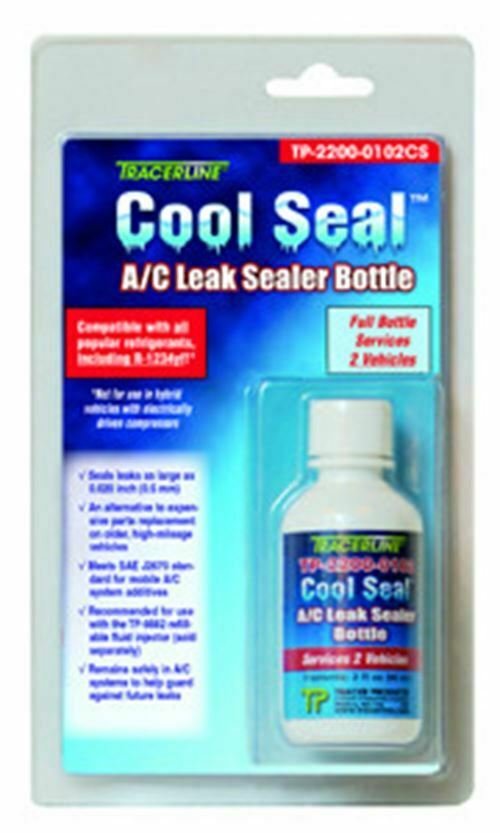 TRACER PRODUCTS 2 Oz Tracer Cool Seal ACLeak Sealer FUTP-2200-0102CS