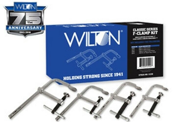 WALTER MEIER MANUFACTURING INC 4 Piece F-Clamp Kit WL11116
