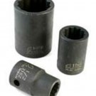 SUNEX TOOL 19MM 1/2Dr 12Pt Impact Socket SU219ZM
