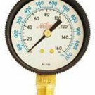 MILTON 1/4 NPT 2 Face Bottom MountPressure Gage 0-160 Psi MI1194