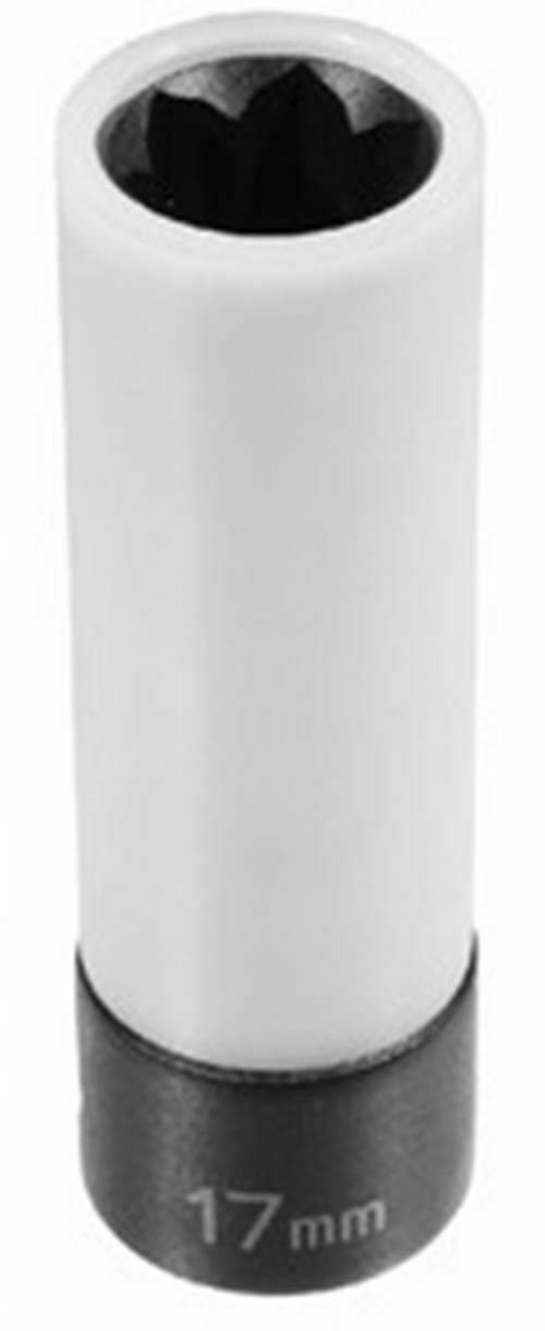 GREY PNEUMATIC 17MM 1/2" Drive Mercedes WheelLug Socket GY2017MF