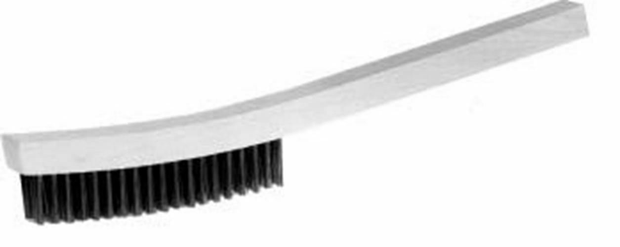 S & G TOOL AID Steel Scratch Brush WoodHandle TA17150