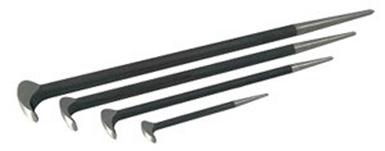 SUNEX TOOL 4 Piece Rolling Head Pry BarSet SU9804