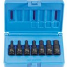 GREY PNEUMATIC 3/8" Drive 7 Piece Hex DriverMetric Set GY1297MH