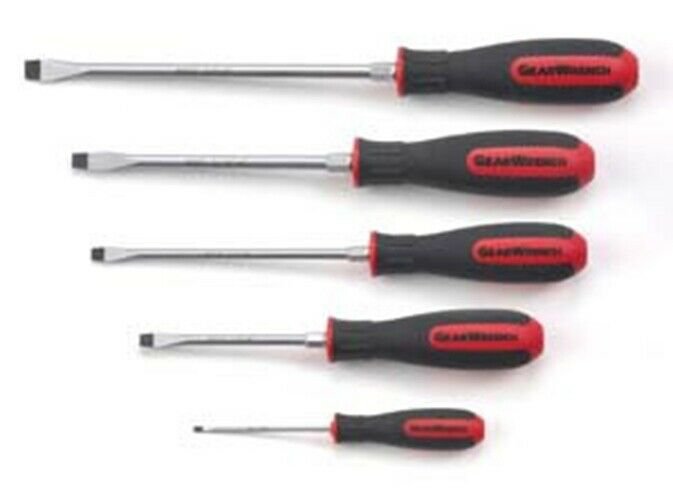GEARWRENCH 5 Piece Slotted ScrewdriverSet KD80053