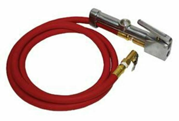 GRIP-ON-TOOLS 5' Pro Tire Inflator with Goodyear Hose GR10600