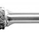SHARK INDUSTRIES LTD Cylinder Shape Bur- BrazedHead 1/2"x1"x3" Double Cut SRBT17