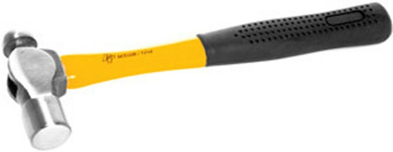 Performance Tool 12oz Ball Peen Hammer 16"Cushion Grip Fiberglass Handle PMM7030