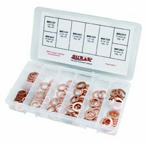 S.U.R & R Copper Washer Assortment Kit SRRBRC7