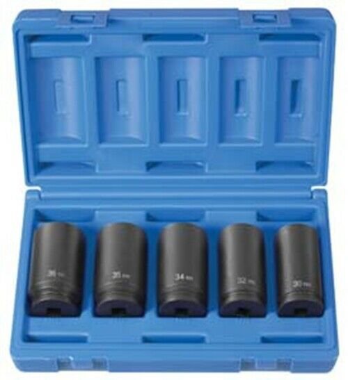 GREY PNEUMATIC 1/2" Drive 5 Piece SpindleNut Set GY1705SN