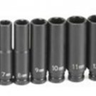 GREY PNEUMATIC 1/4" Surface Drive 14 PieceMetric Set Deep GY9714MD
