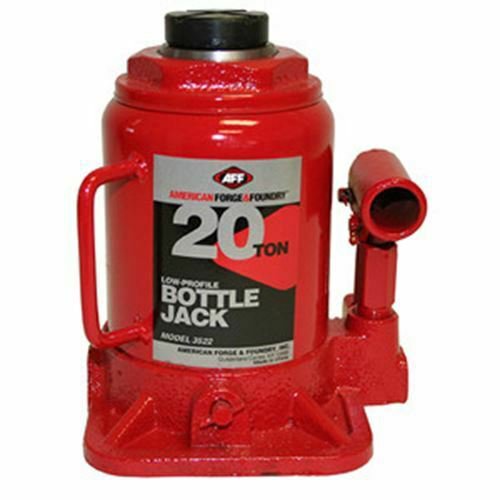 AMERICAN FORGE & FOUNDRY 20 Ton Low Profile Bottle Jack IN3522