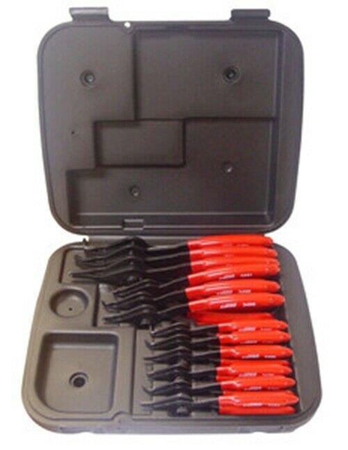 KASTAR 12 Piece Combination InternalExternal Snap Ring Pliers Set KS3495