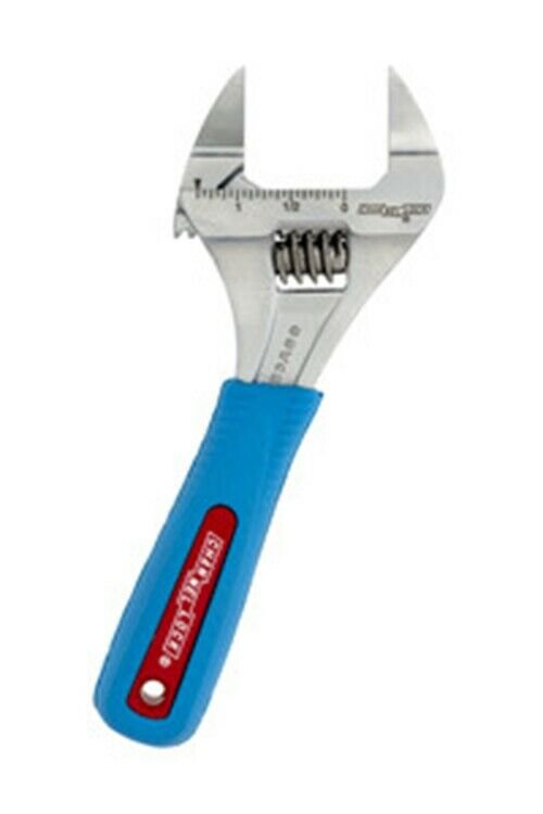 CHANNELLOCK 6" Xtra Slim Big Jaw 1.34"Adjustable Wrench CL6SWCB